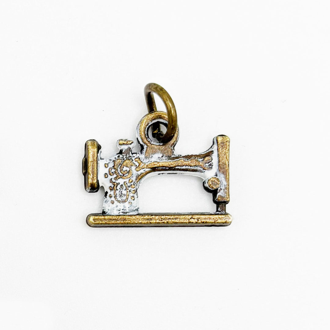 Sewing Machine Charm (available with Bracelet or Necklace)