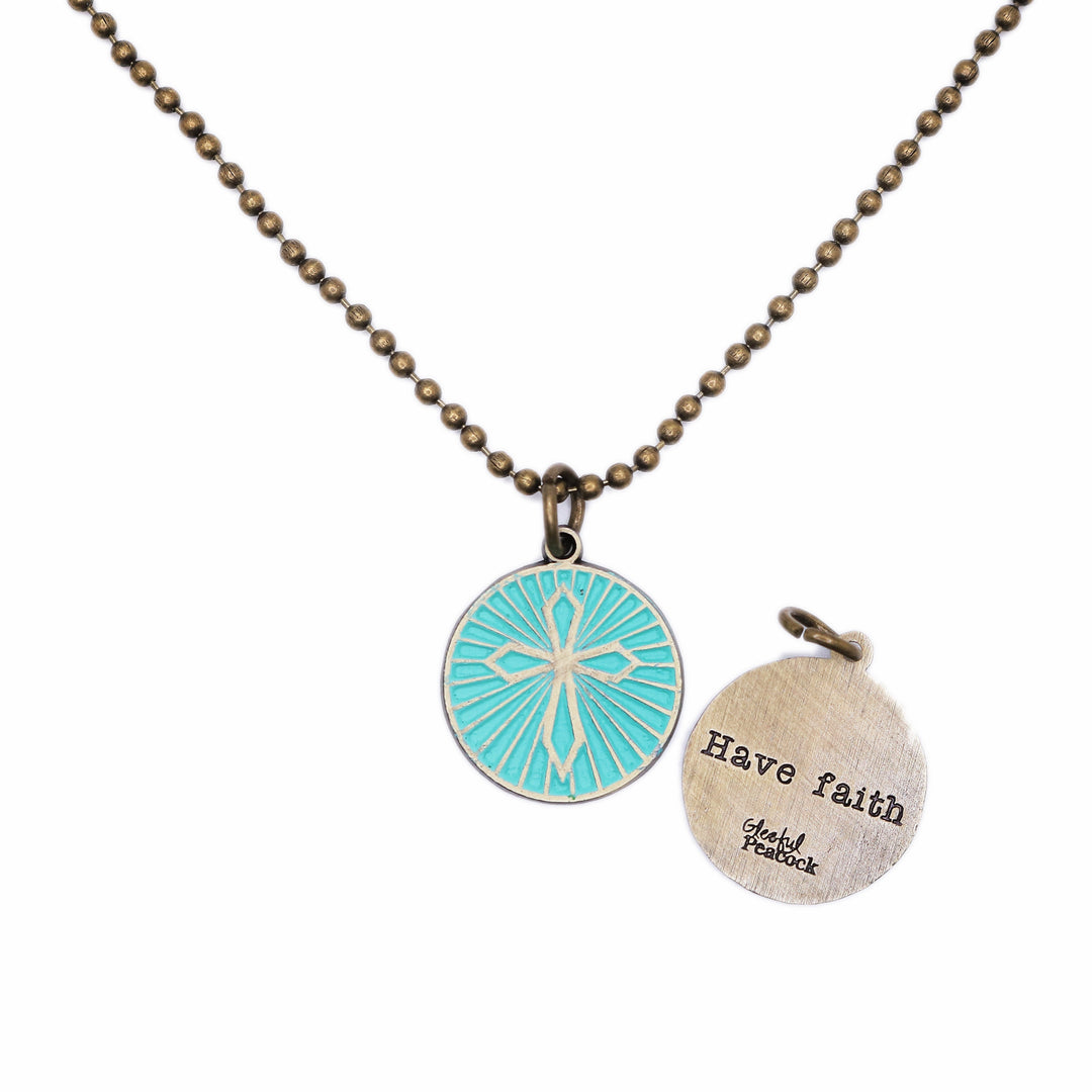 Have Faith Token (available with Bracelet or Necklace)