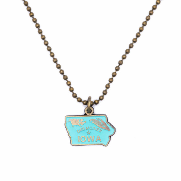 Iowa Charm (available with Bracelet or Necklace)