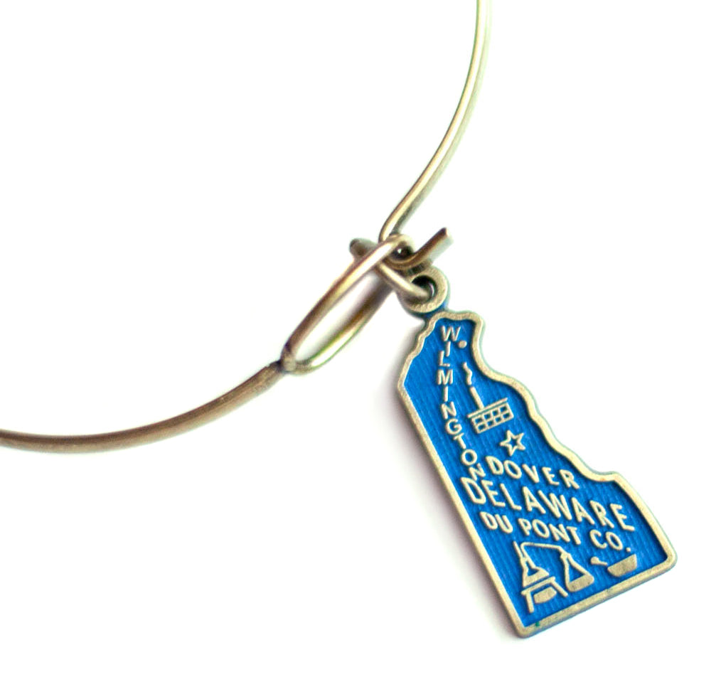 Delaware Charm (available with Bracelet or Necklace)