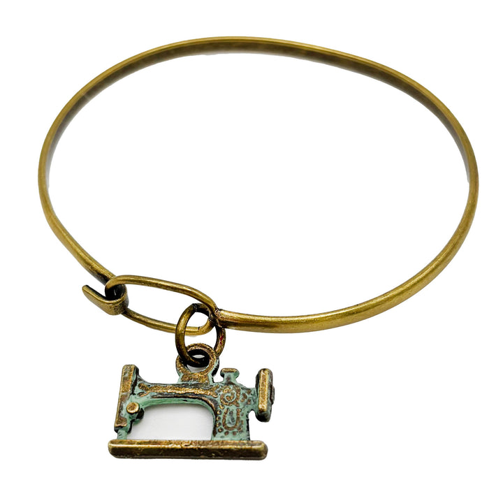 Sewing Machine Charm (available with Bracelet or Necklace)