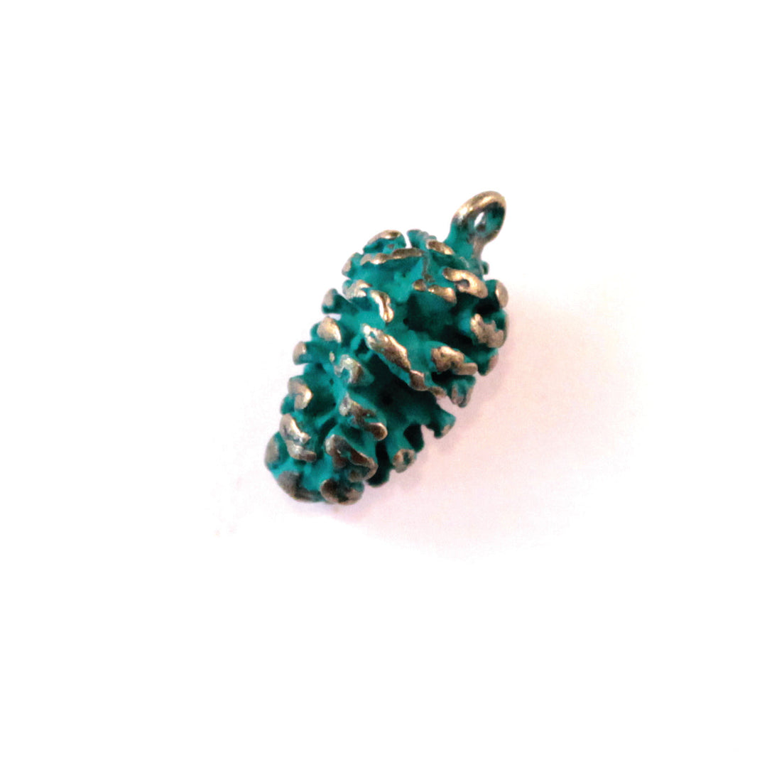 Pine Cone Charm (available with Bracelet or Necklace)