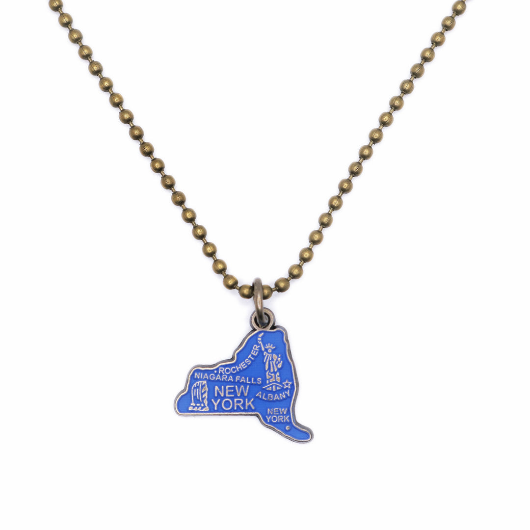 New York State Charm (available with Bracelet or Necklace)