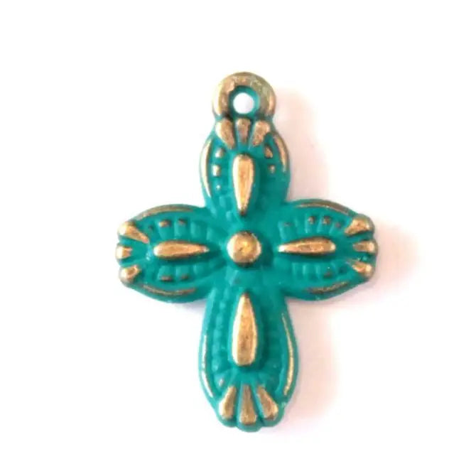 Western Cross Charm (available with Bracelet or Necklace)