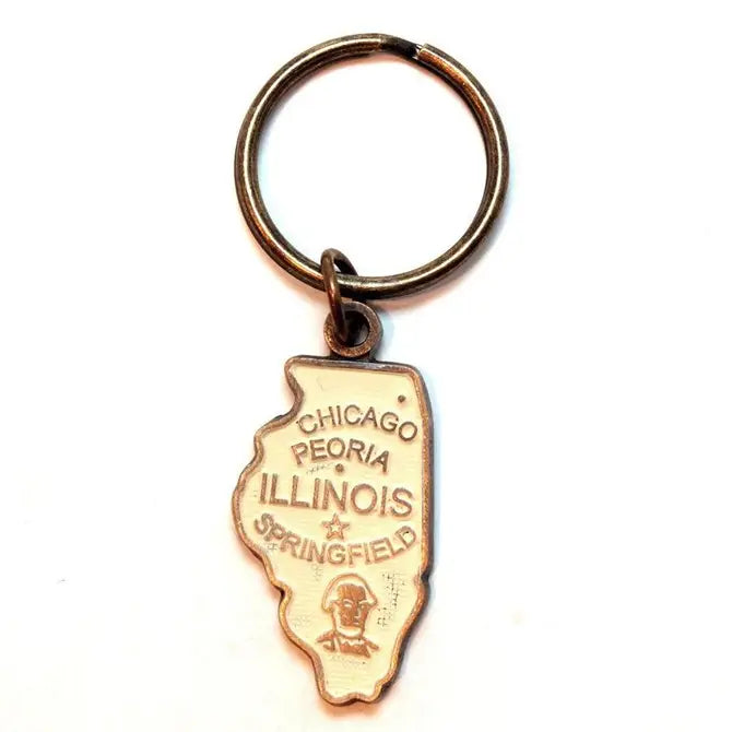 Illinois Keychain