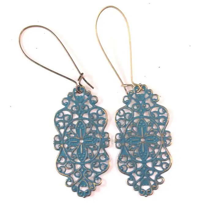 Loverly Statement Filigree Earrings