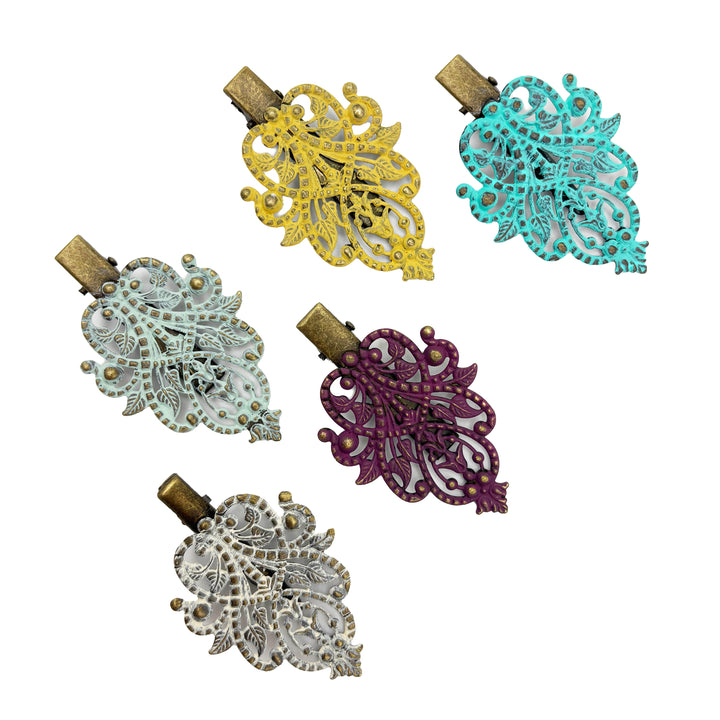 Muse Vine Filigree Hair Clip