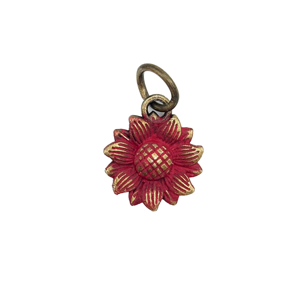 Sunflower Charm (available with Bracelet or Necklace)