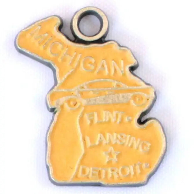 Michigan Charm (available with Bracelet or Necklace)