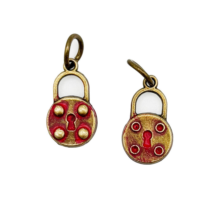 Lock Charm (available with Bracelet or Necklace)