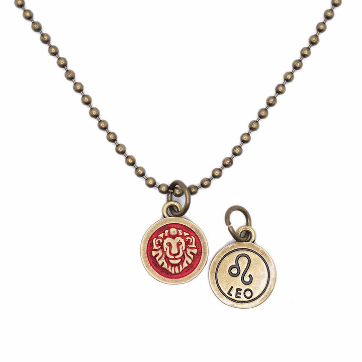 Leo Zodiac Charm (available with Bracelet or Necklace)