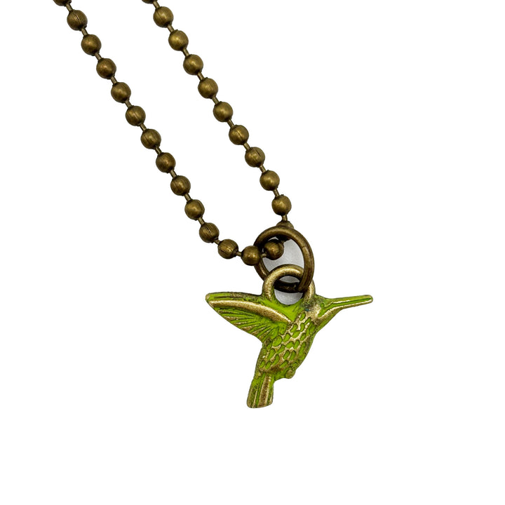 Hummingbird Charm (available with Bracelet or Necklace)