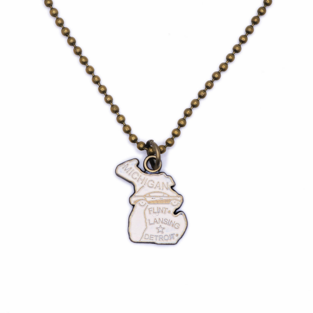 Michigan Charm (available with Bracelet or Necklace)