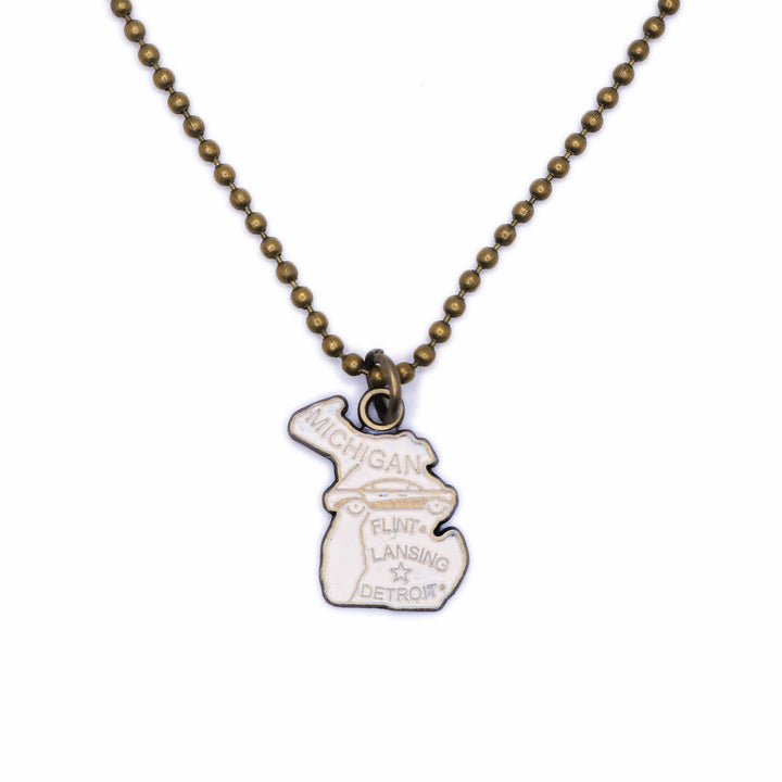 Michigan Charm (available with Bracelet or Necklace)