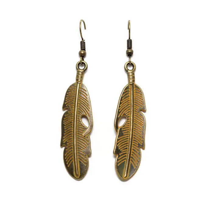Spirit Feather Earrings