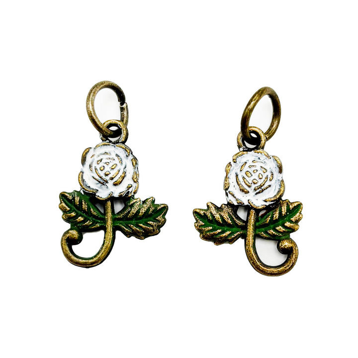 Rose Charm (available with Bracelet or Necklace)