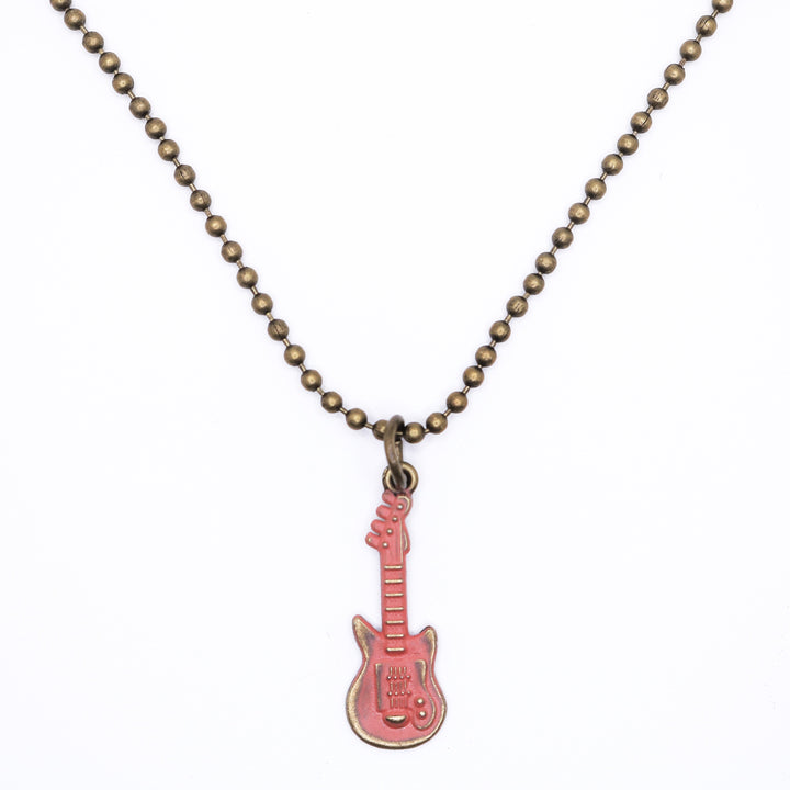 Electric Guitar Charm (available with Bracelet or Necklace)