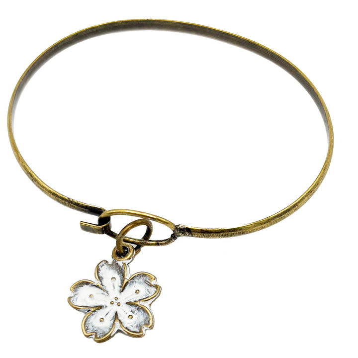 Cherry Blossom Charm (available with bracelet or necklace)