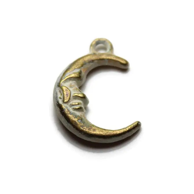 Man in the Moon Charm (available with Bracelet or Necklace)
