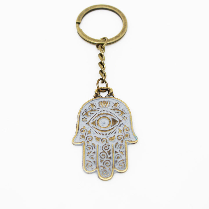 Hamsa Keychain