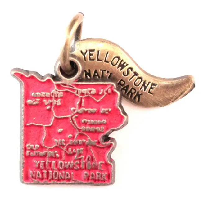 Yellowstone National Park Charm (available with Bracelet or Necklace)