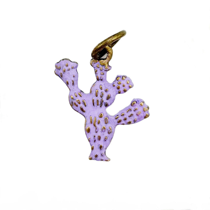 Prickly Pear Cactus Charm (available with Bracelet or Necklace)