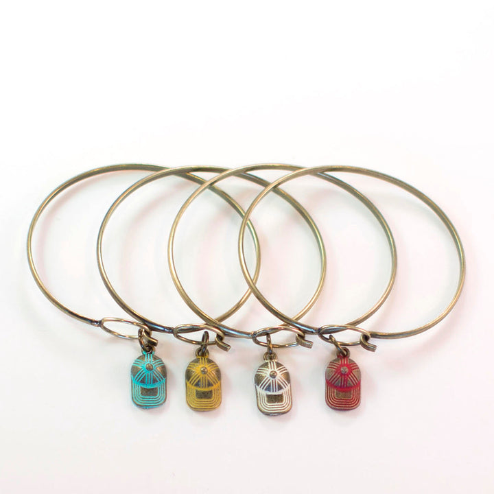 Baseball Cap Charm (available with Bracelet or Necklace)