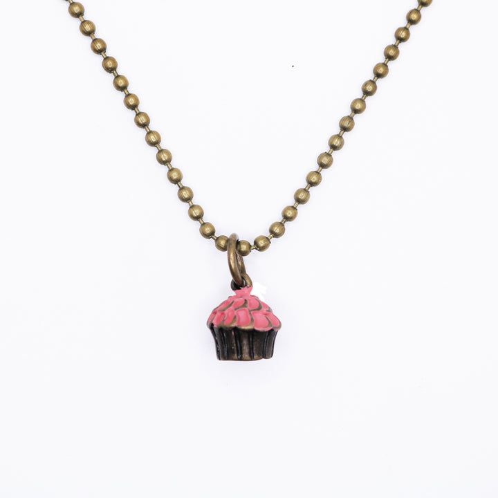 Cupcake Charm (available with Bracelet or Necklace)