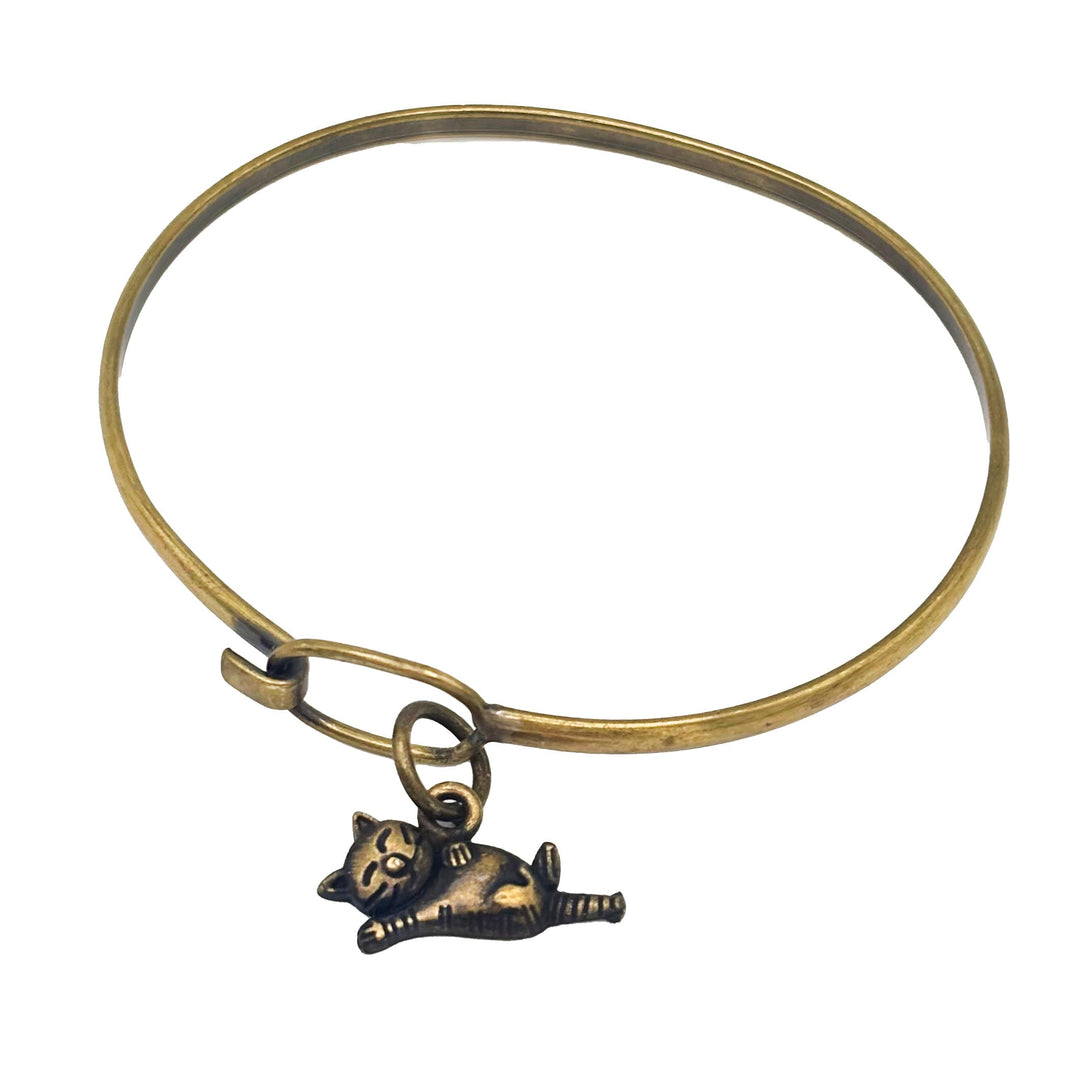 Cat Kitten Charm (available with Bracelet or Necklace)