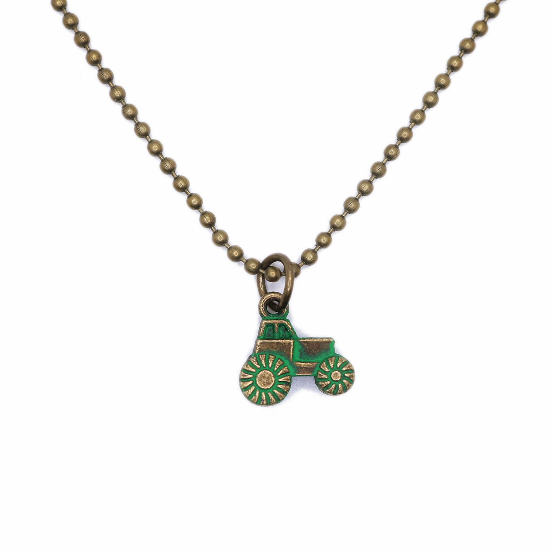 Tractor Charm (available with Bracelet or Necklace)