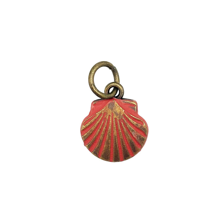 Clam Shell Charm (available with Bracelet or Necklace)