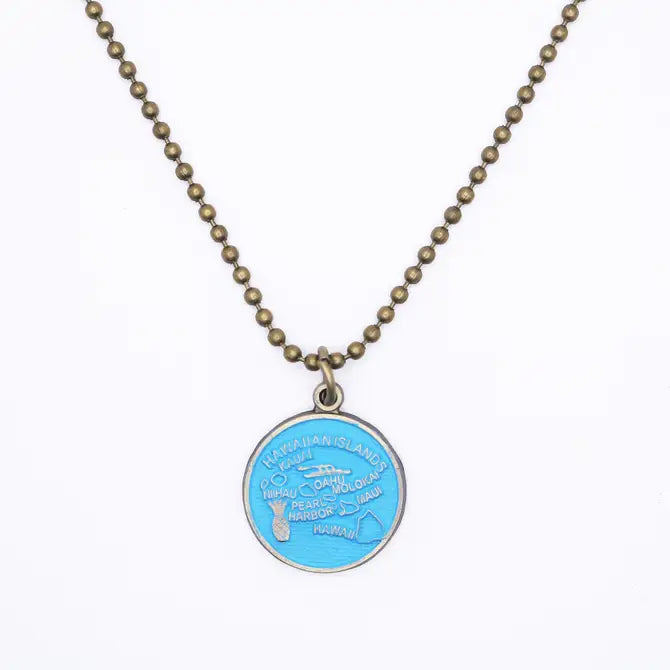 Hawaii Charm (available with Bracelet or Necklace)