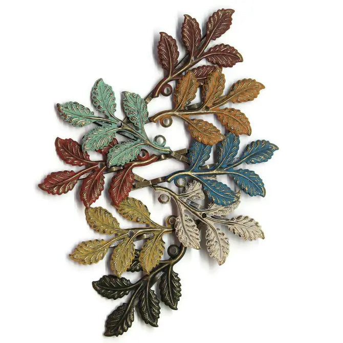Hippie Chick Boho Leaf Bobby Pins set of 2