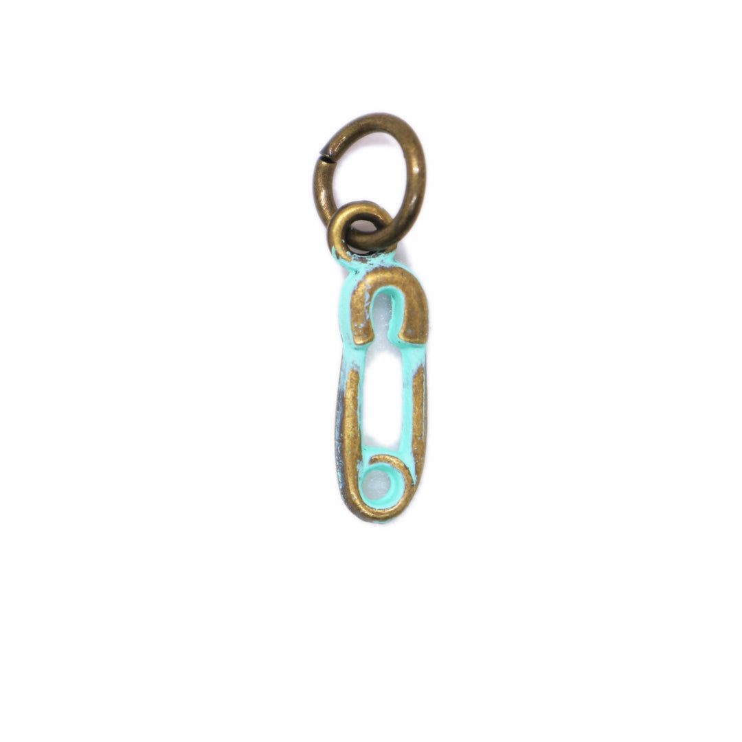 Diaper Safety Pin Charm (available with Bracelet or Necklace)