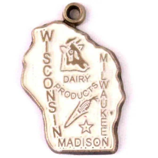 Wisconsin Charm (available with Bracelet or Necklace)