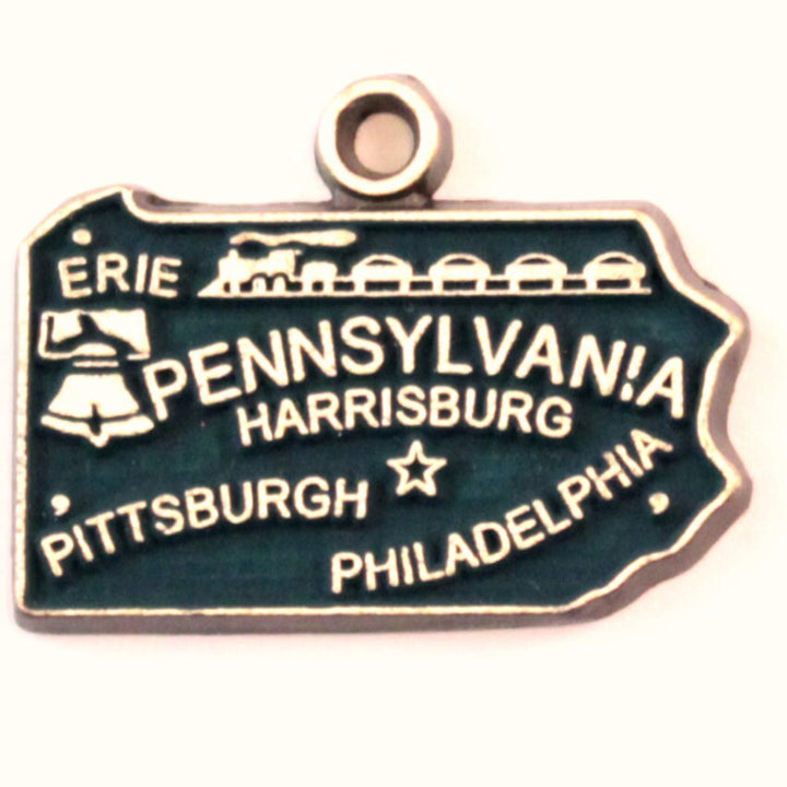 Pennsylvania Charm (available with Bracelet or Necklace)