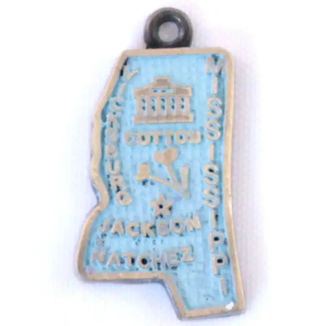 Mississippi Charm (available with Bracelet or Necklace)