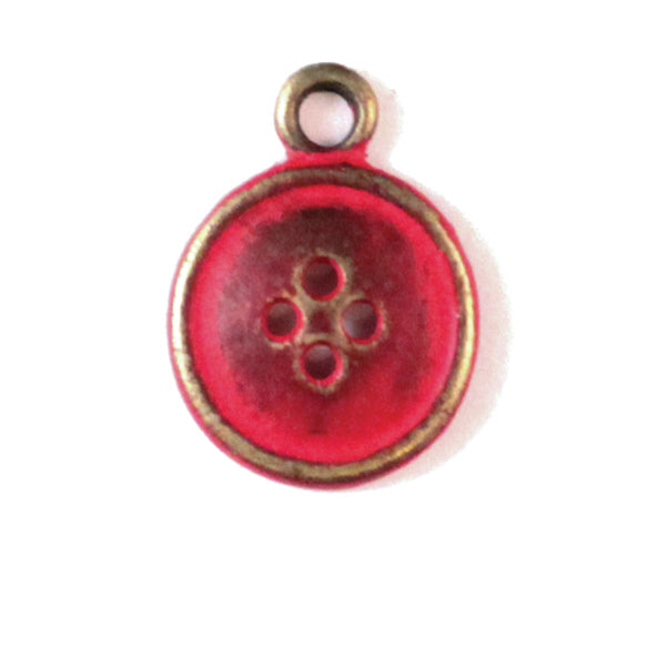 Button Charm (available with Bracelet or Necklace)