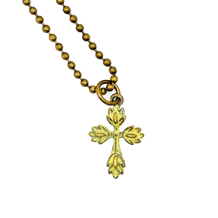 Harvest Cross Charm (available with Bracelet or Necklace)