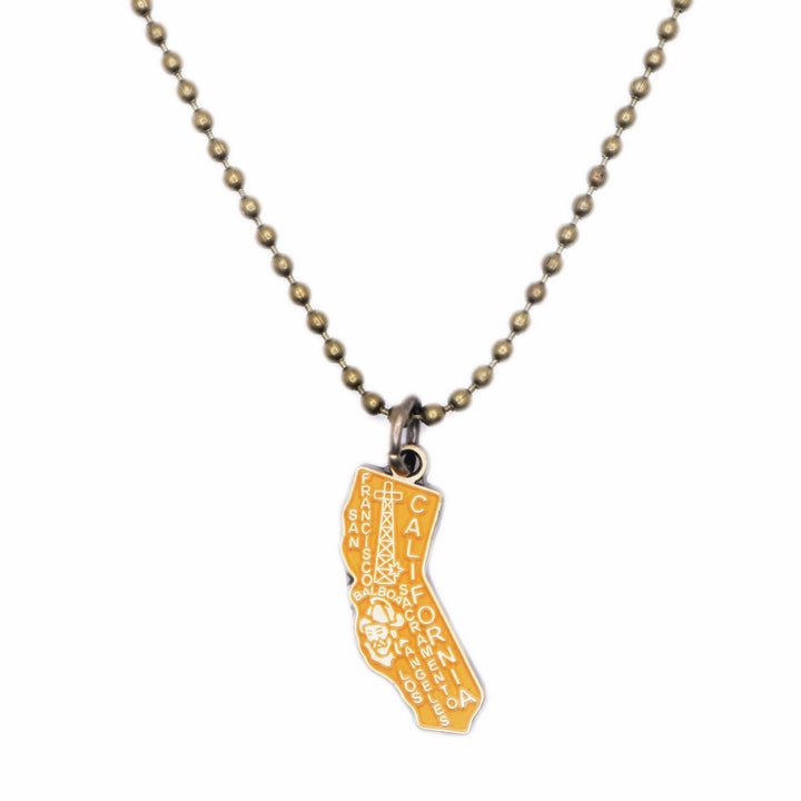 California Charm (available with Bracelet or Necklace)
