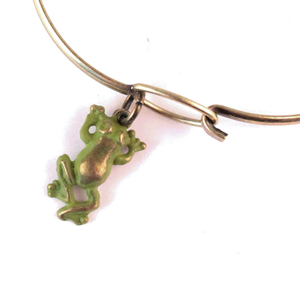 Frog Charm (available with Bracelet or Necklace)