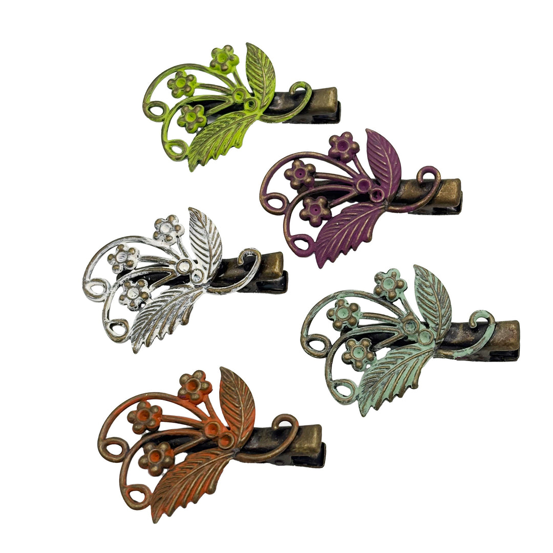 Tendrils Floral Hair Clip