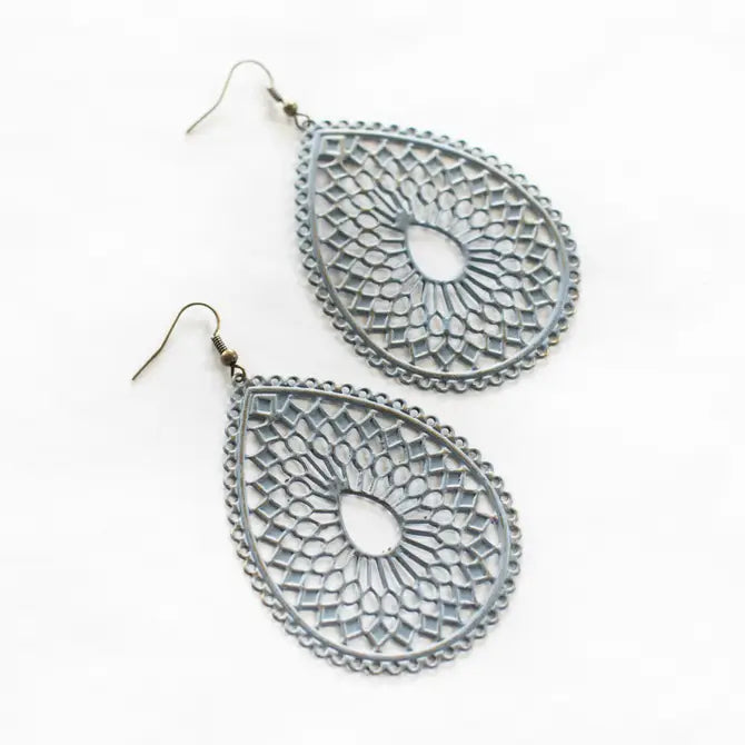 Voyage Statement Filigree Earrings