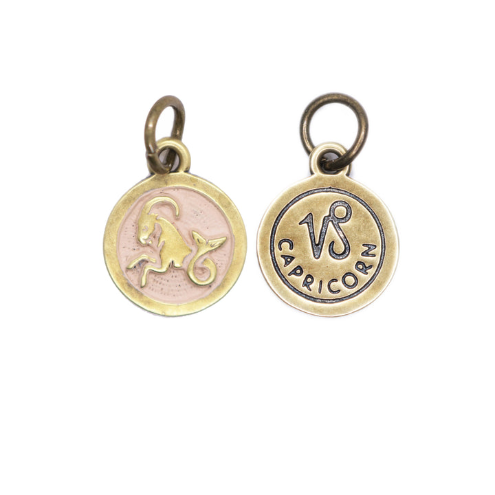 Capricorn Zodiac Charm (available with Bracelet or Necklace)