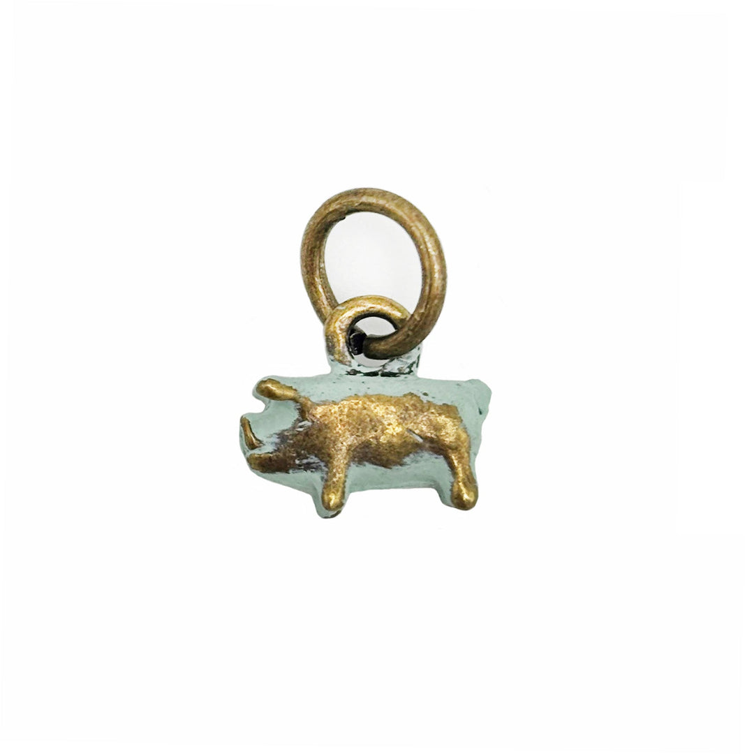 Pig Charm (available with Bracelet or Necklace)