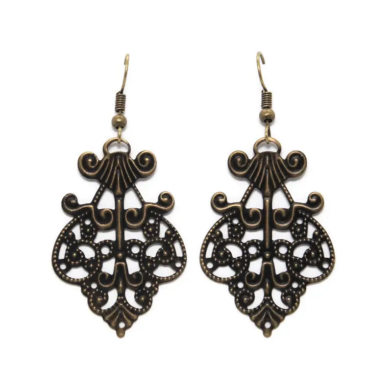 Countess Chandelier Filigree Earrings