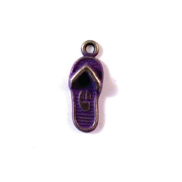 Flip Flop Charm (available with Bracelet or Necklace)