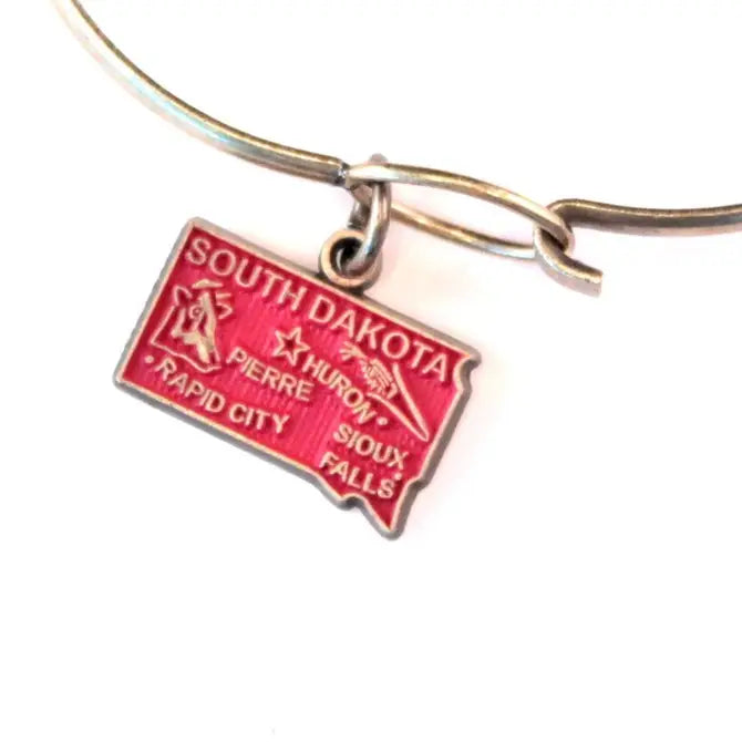 South Dakota Charm (available with Bracelet or Necklace)