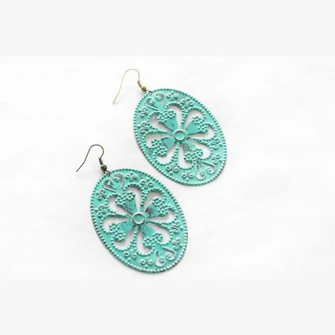 Rodeo Queen Vintage Western Earrings