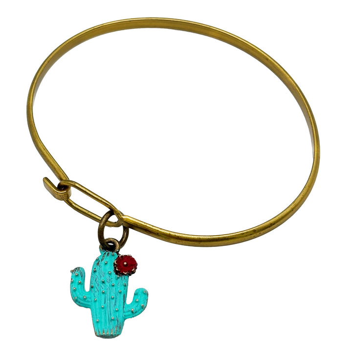 Cactus Bloom Charm (available with Bracelet or Necklace)